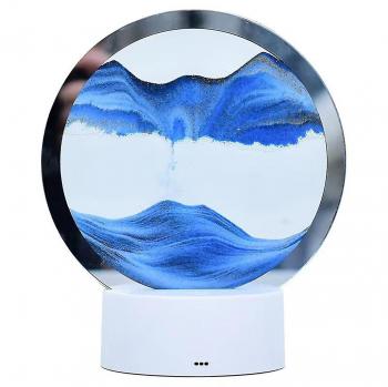 Luz Nocturna 3D con Reloj de Arena