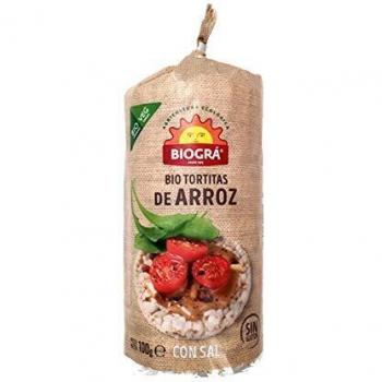 Tortas de Arroz con Sal Biográ 100g