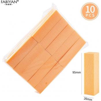 10Pcs Nail Art Buffer Sponge Set