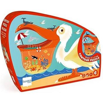 Puzzle pellicano 24 pezzi Scratch