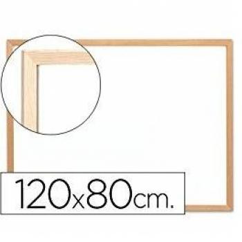 Tableau blanc Q-Connect 120x90 cm avec cadre en bois