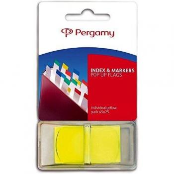 Pergamy 900766 Bande Colle 43 × 25 mm Jaune