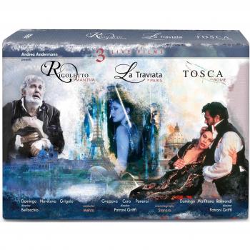 La Traviata, Rigoletto & Tosca [4 DVDs]