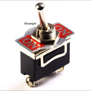 Interrupteur Noir SPDT 2 Positions 10 A 250 V