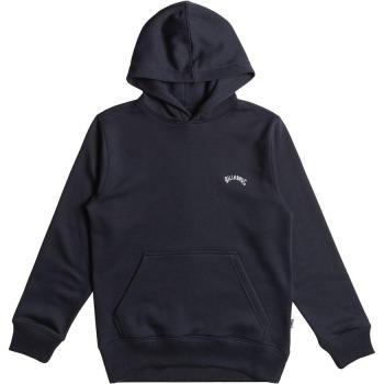 Sudadera con capucha Billabong Arch para niños, color azul oscuro y blanco, talla junior M