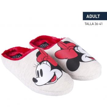 Chaussons Cerda Minnie ouverts femme