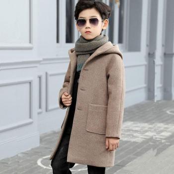 Blouson de neige bi-ton en laine robuste pour bébés garçons