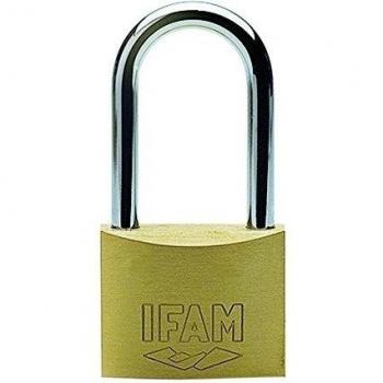 Candado inox 30al . inoxidable. 30mm. con 2 llaves. arco largo. ifam