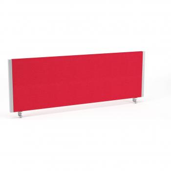 Impulse Plus Bench Screen 1200 Bergamot Cherry Silver Frame
