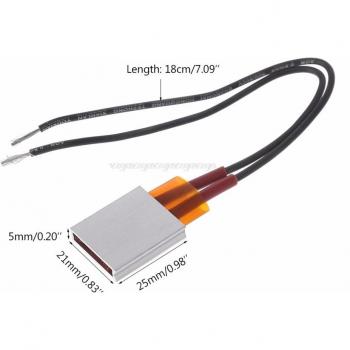 DirectHeat 12V – Plaque Céramique avec Coque Aluminium