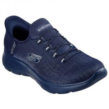Skechers Women’s Summits Classy Night Machine‑Washable Sneaker – Dark Navy