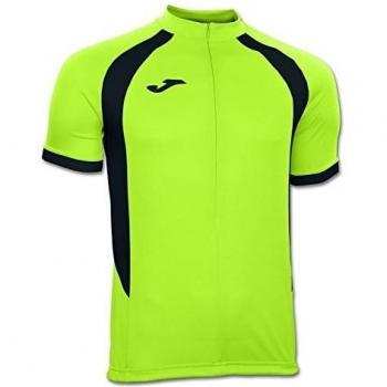 Joma Herren Basic T-Shirt „Giro Green‑Black“ S/S – XS