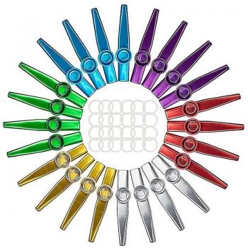Kazoo Mélodie 6 Couleurs, Pack 24