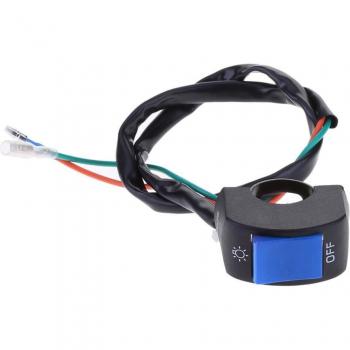 Commutateur de Lumière Moto 12V 7/8in