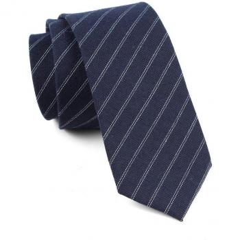 Corbata Formal Rayada de Hombre Marino