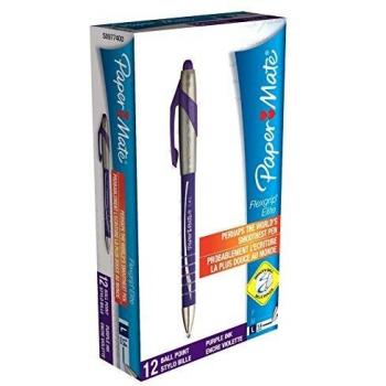 FlexGrip Elite Retráctil PaperMate Violeta