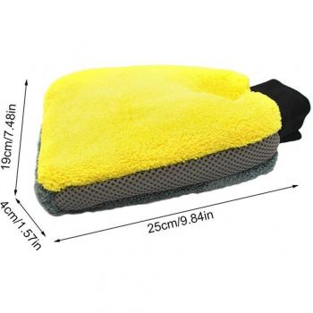 Chenille Wipe Cloth Gloves for Car Cleaning