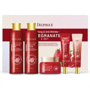 Deoproce 5-teiliges Granatapfel Hautpflege-Set