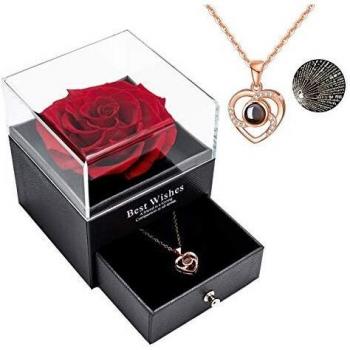 Set Regalo di Rose Reali Eterne