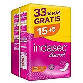 Indasec Discreet Maxi pérdidas leves 20uds