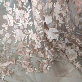 130x100cm Hochzeitsvorhang mit Applikationen