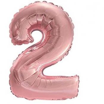 Ballon Aluminium Chiffre 2