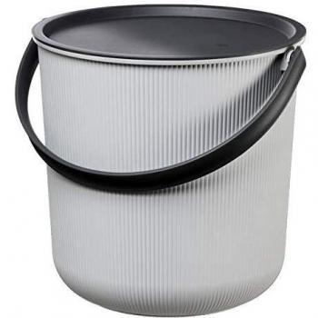 Plast Team Akita Aufbewahrungseimer, 53 Liter, wolkengrau