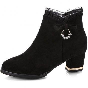 Tobilleras Cálidas Tacones de Invierno