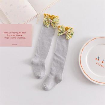 Frühling Herbst Baby Socken mit Bogen