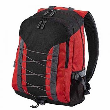 Shugon Miami Total Backpack, Unisex, Black/Red