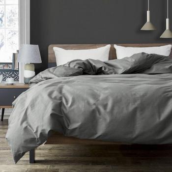 Drap de lit en coton avec fermeture éclair