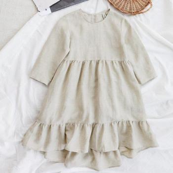 Robe d'Automne pour Petite Princesse