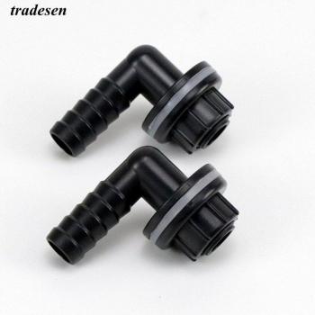 Salida Drenaje Codo 3/8 a 14mm para Acuarios