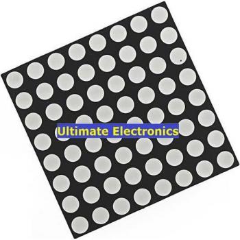 10pcs 8x8 LED Dot Matrix Module 3mm Common Anode Bright Red