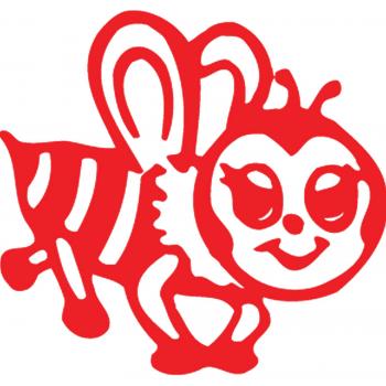 X-Stamper Self Inking Stamp BUSY BEE RED