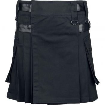 EMP Dark Chic Mini Skirt – Gothic Style