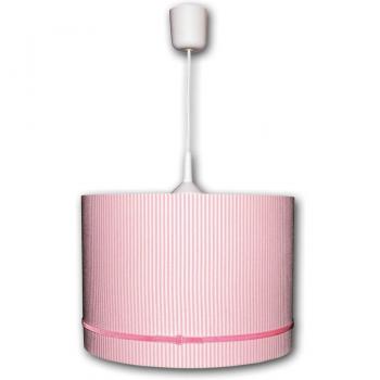 Sospensione Estria Rosa in Tulle di Waldi‑Leuchten