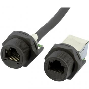 Prise Réseau RJ-45 Femelle à Montage avec Vis