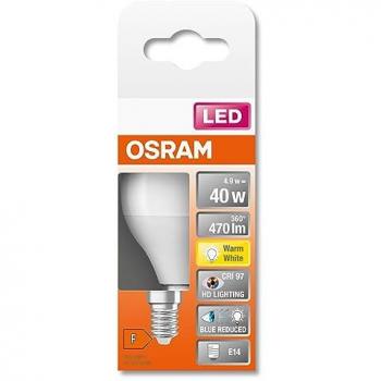SuperStar+ Classic P40 FR – Éclairage LED blanc E14 4,9 W