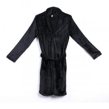 Manteau peignoir en peluche pour homme