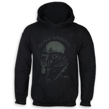 Felpa Uomo con Cappuccio Nero Black Sabbath US Tour 1978 XXL