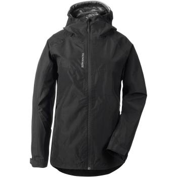 Didriksons 1913 Tuba Jacke für Frauen Schwarz Größe 36 – Funktionswindbreaker