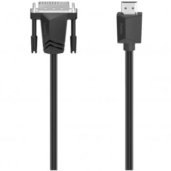 Hama HDMI (Typ A) — DVI (1.50 m, HDMI, DVI), Video Kabel