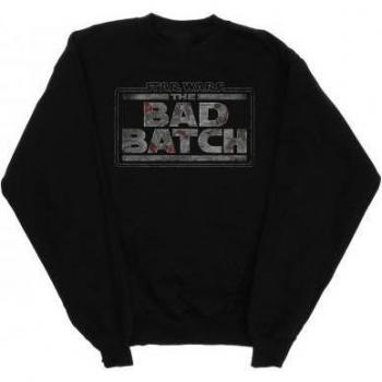 The Bad Batch Texture Logo Female‑Fit Sweatshirt – White