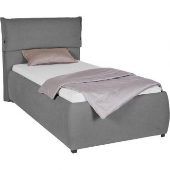 Polsterbett Jenson, grau, von Andas, 128cm Breite