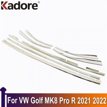Couvercle bas de grille avant en acier inox – Golf MK8 Pro R 2022