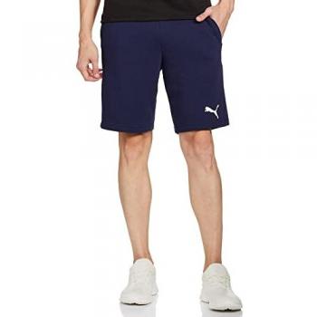 Puma Pantaloni Corti Blu Peacoat Taglia L