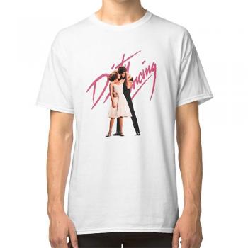Camiseta de la película Dirty Dancing 80s RockShark Blanca L