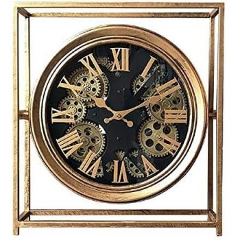 Horloge Emde Design Carré Noir