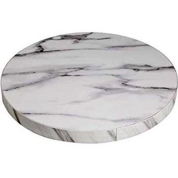 600mm Marble Effect Round Table Top